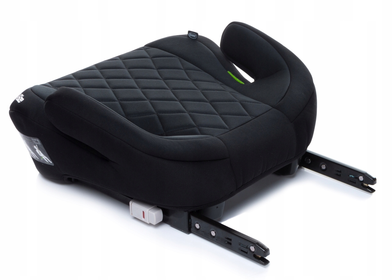 Fotelik samochodowy siedzisko podstawka do auta 4Baby black 125-150 cm Sposób montażu ISOFIX samochodowy pas bezpieczeństwa