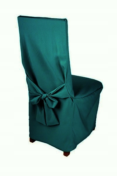 

pokrowiec na krzesło z kokardą Na Święta