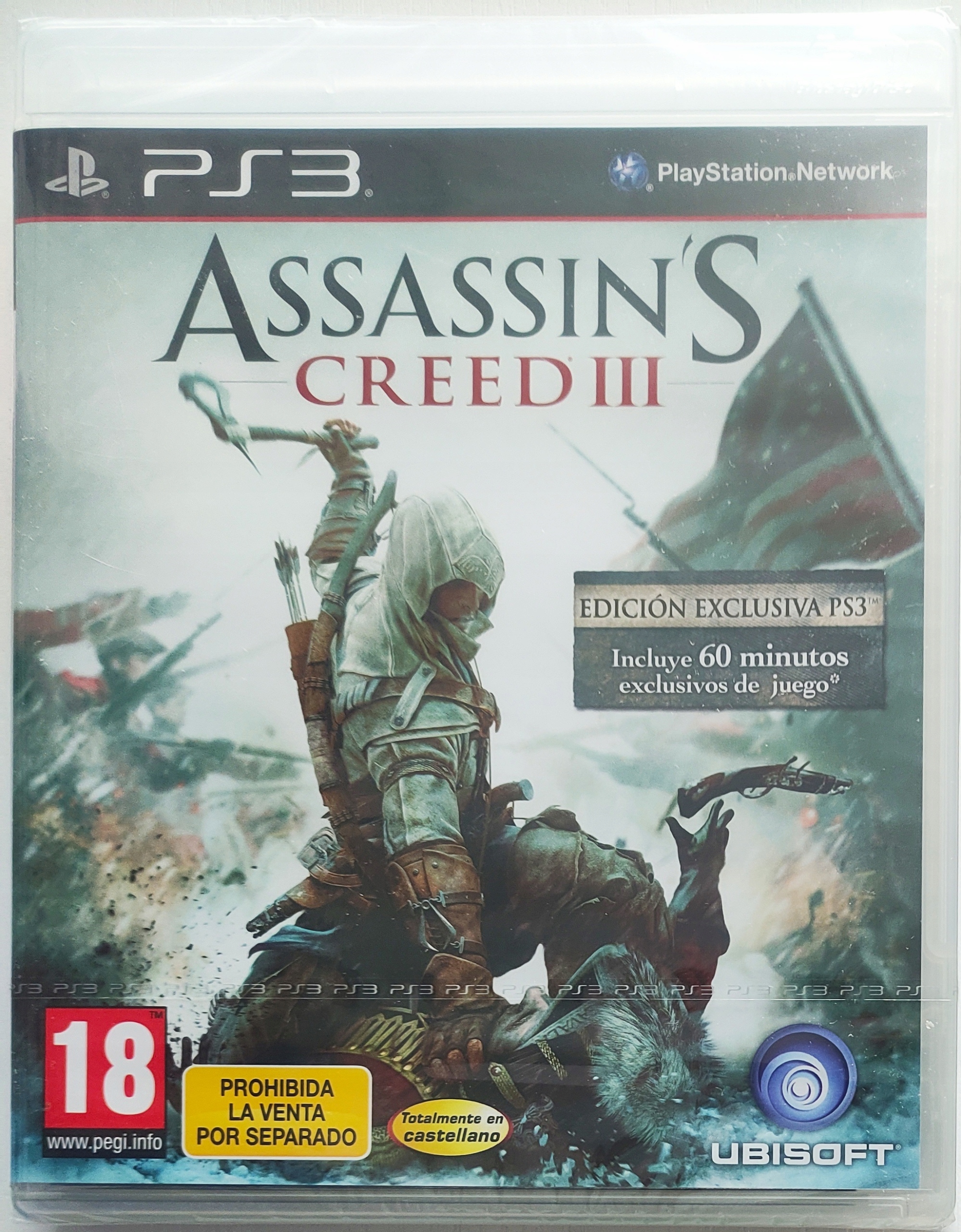 Assassin's Creed III PlayStation 3 (PS3) pudełkowa • Cena, Opinie