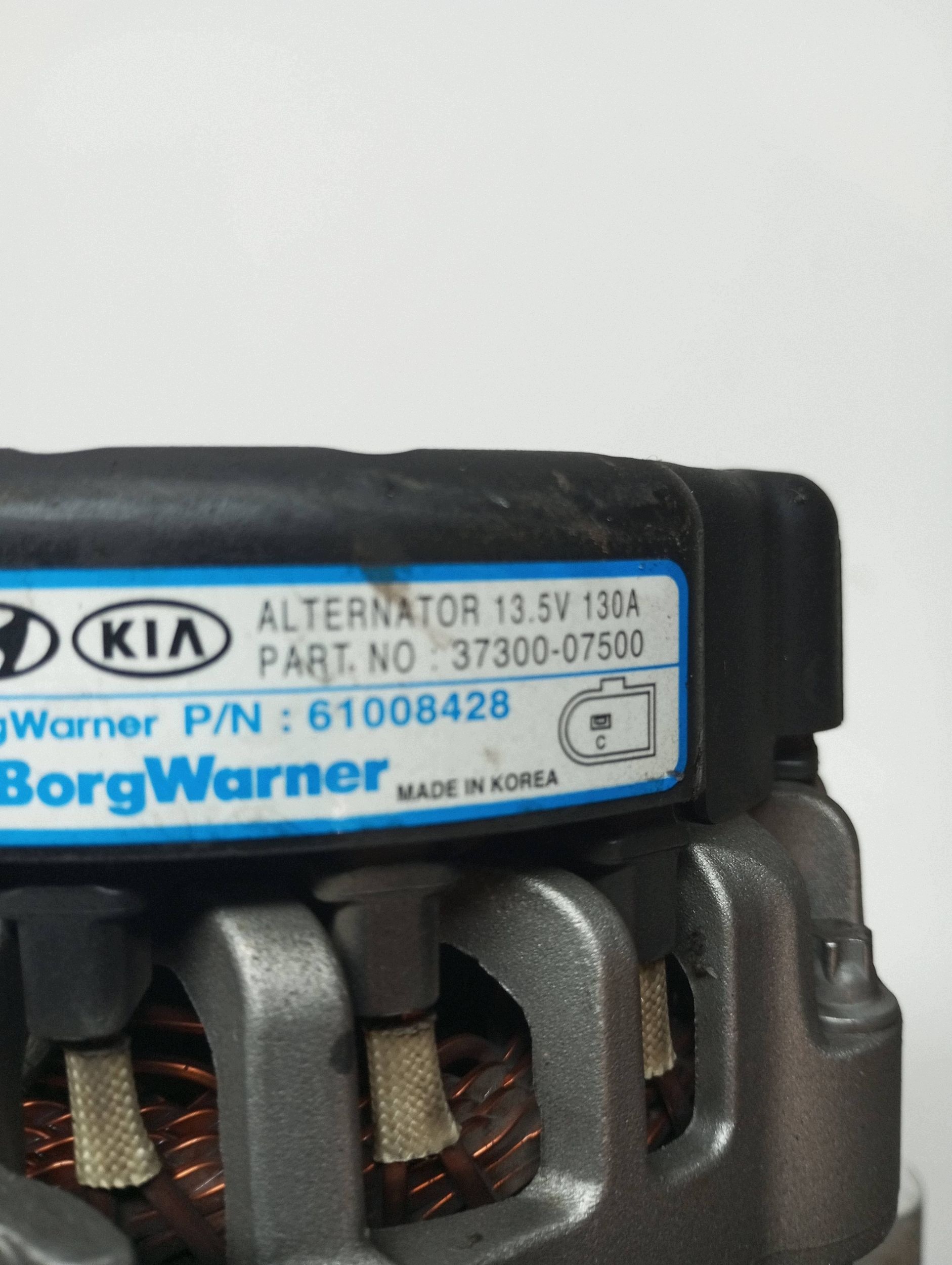 alternator HYUNDAI I10 III 1,0MPI 3730007500