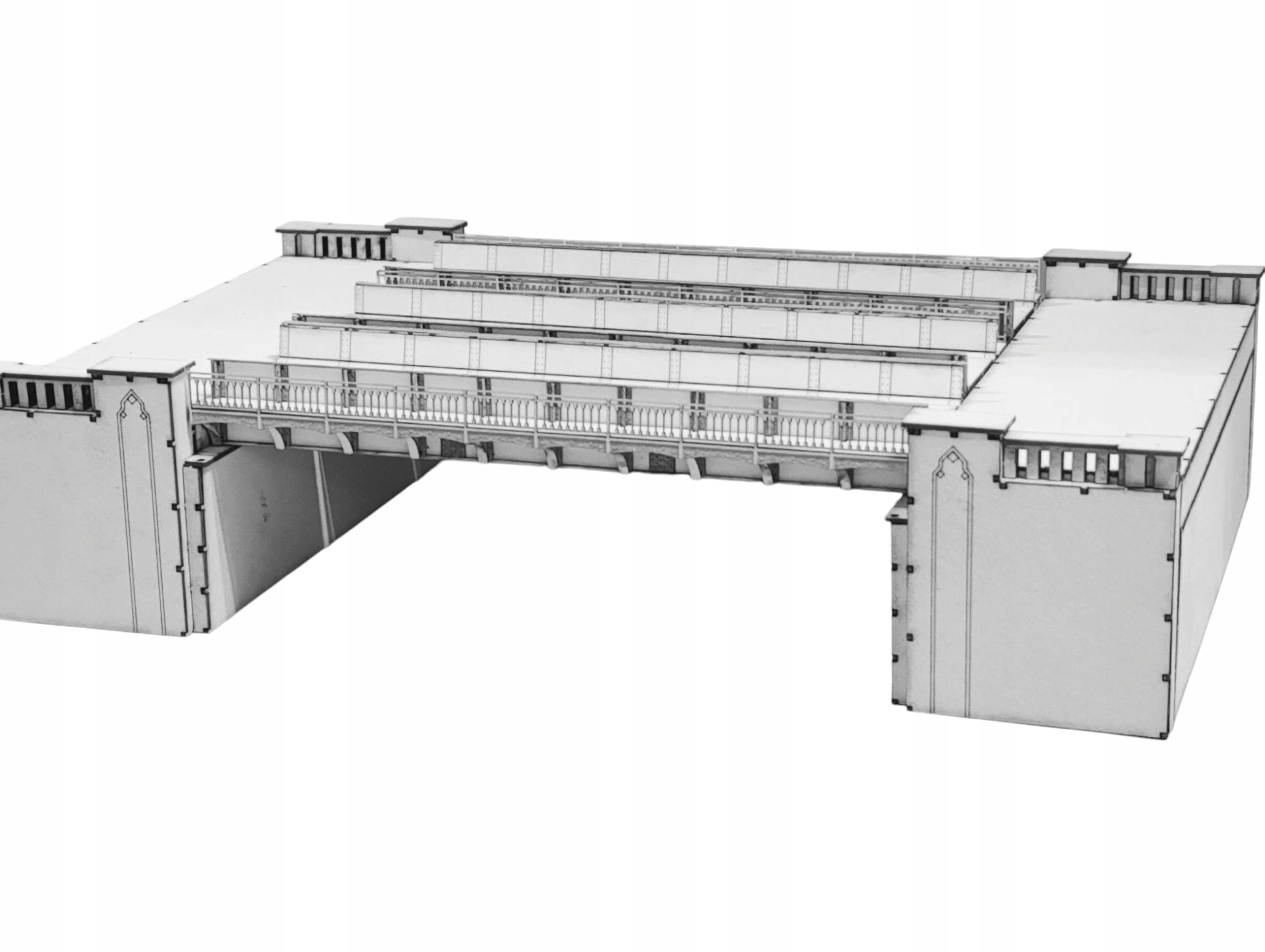 Železniční viadukt vzor 01 1:87