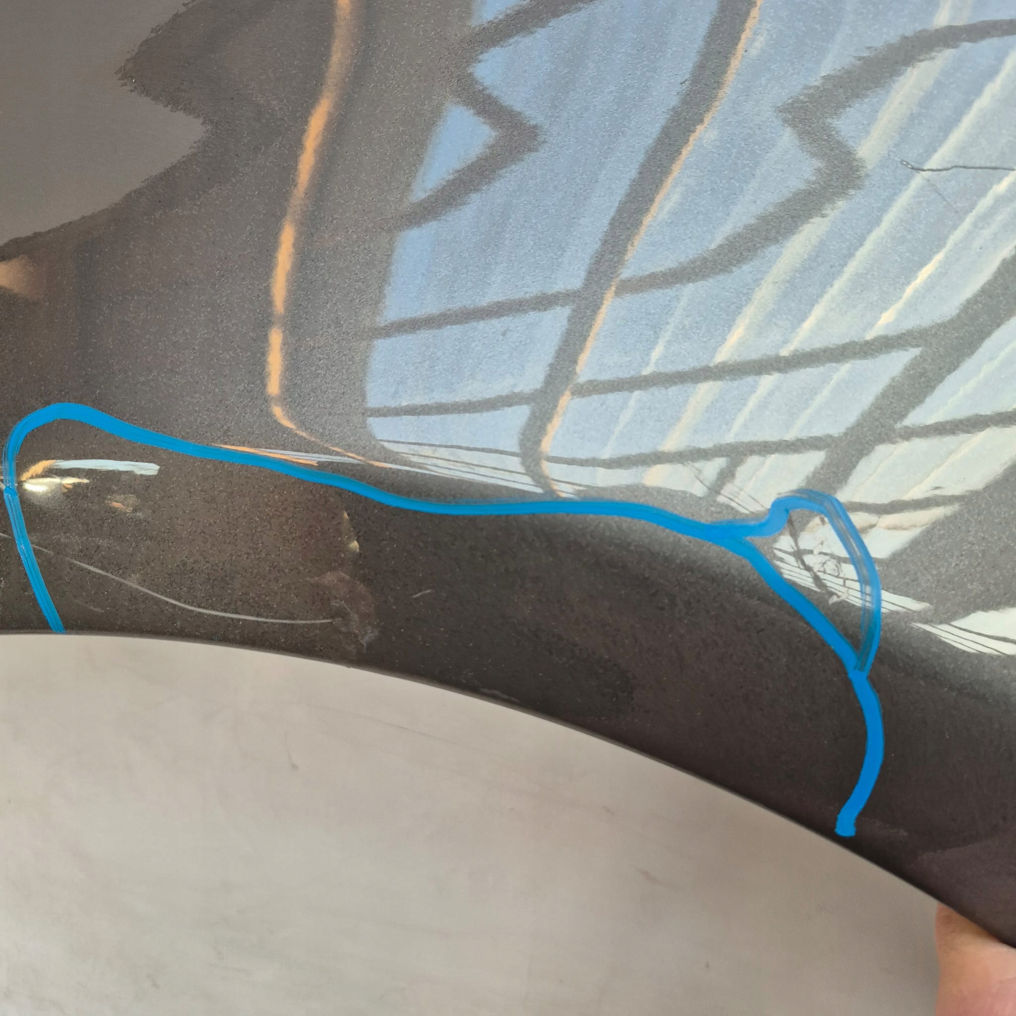 FIAT 500 07- fender left front front