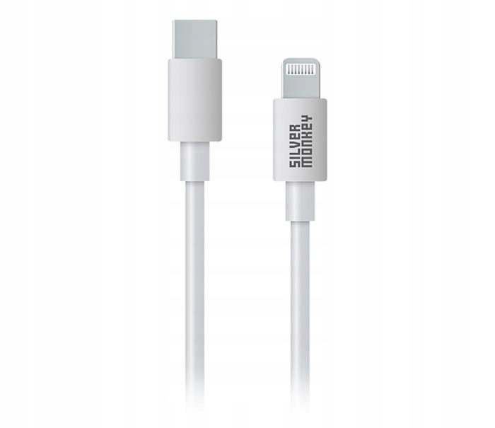 

Silver Monkey Kabel Usb-c Lightning 2m (30W)