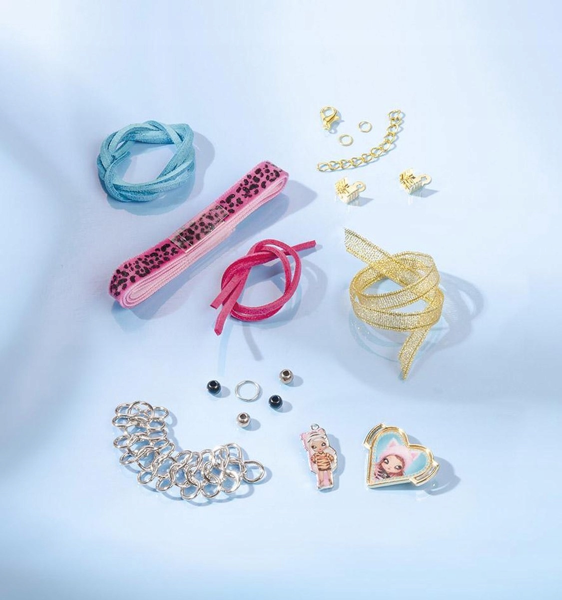 Totum NaNaNa Surprise zestaw kreatywny do robienia bransoletek + haft diame Wiek dziecka 5 lat +