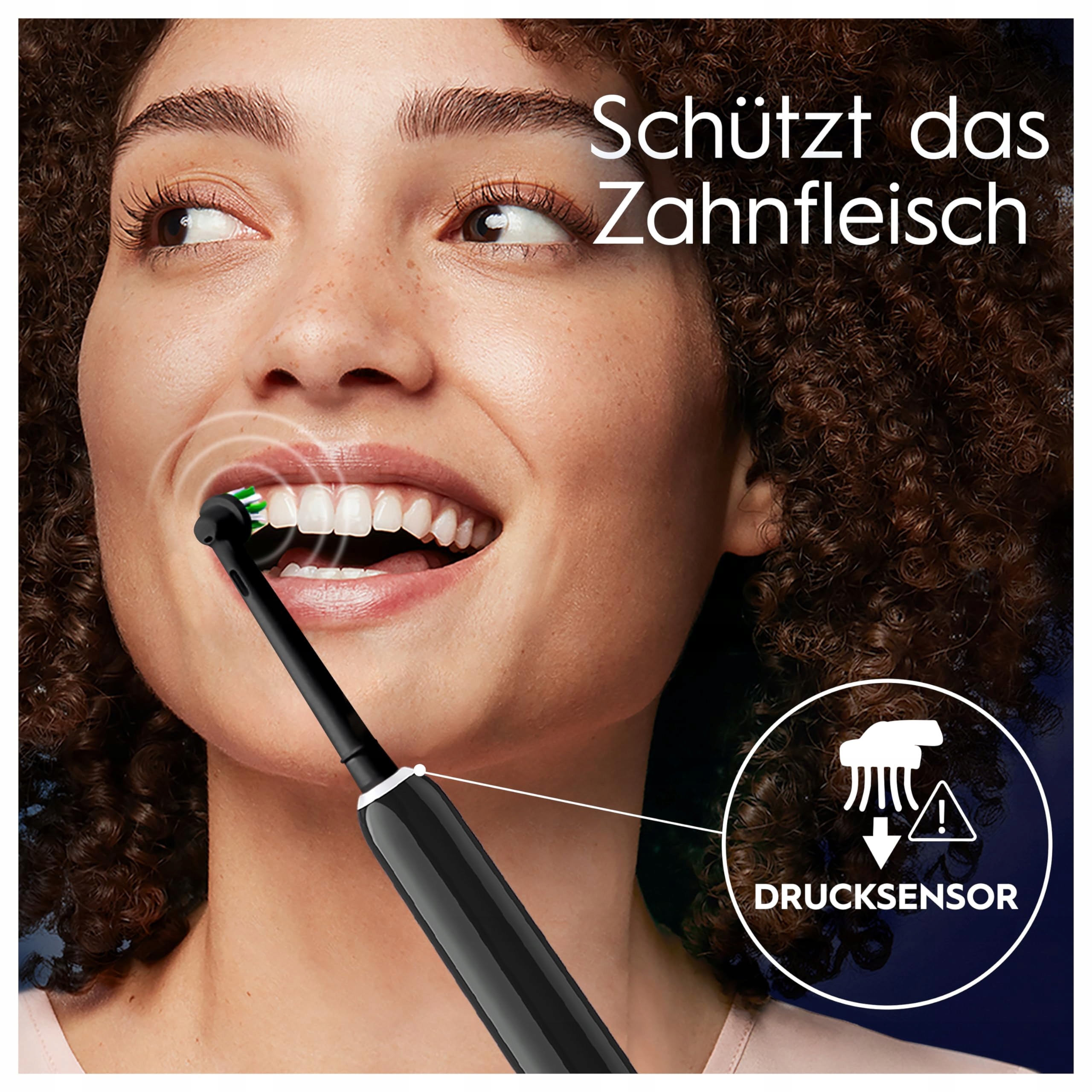 ORAL-B Pro Series 1 Plus Elektryczna Szczoteczka 3 Końcówki Czarna — miniatura 5