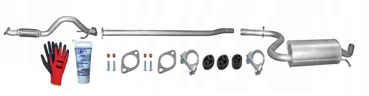 Audi A3 1.4 TFSi 2007-2013 Liftback Cabrio Trubka Výfuku sada bonus