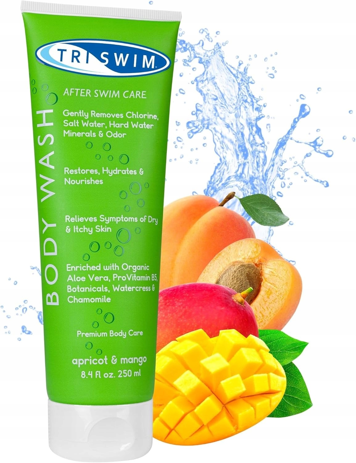 Triswim sprchový gel aloe vera odstraňuje chlor z pokožky 250 ml