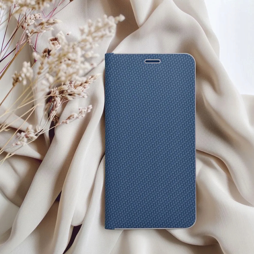 Kabura Luna Book Carbon do Iphone 17 niebieski