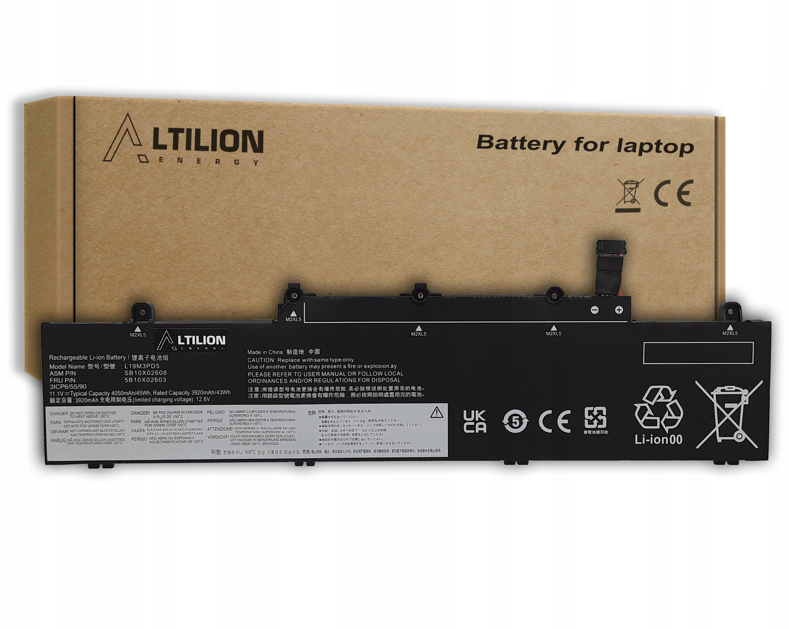 Bateria Altilion Energy L19M3PD5 kompatybilna z Lenovo