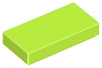 

Lego 3069b Tile Płytka 1x2 limonka Nowa (1g)