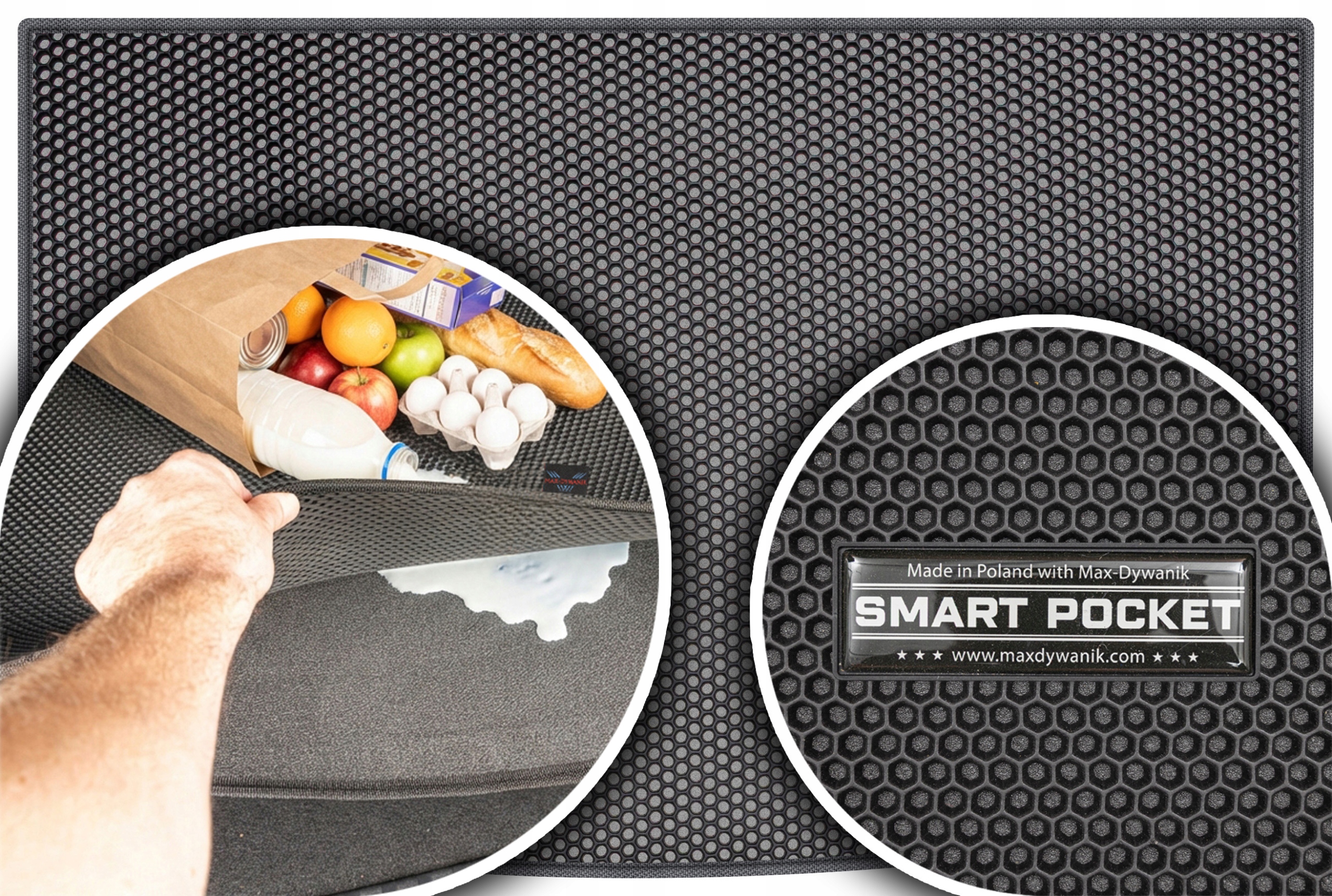 Kia Rio IV Hatchback od roku 2021-2023 Vložka do zavazadlového prostoru Eva Smart Pocket
