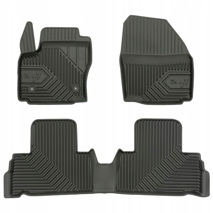 Gumové Koberce Ford S-Max Mk1 2010-2014 Korytka 77 G
