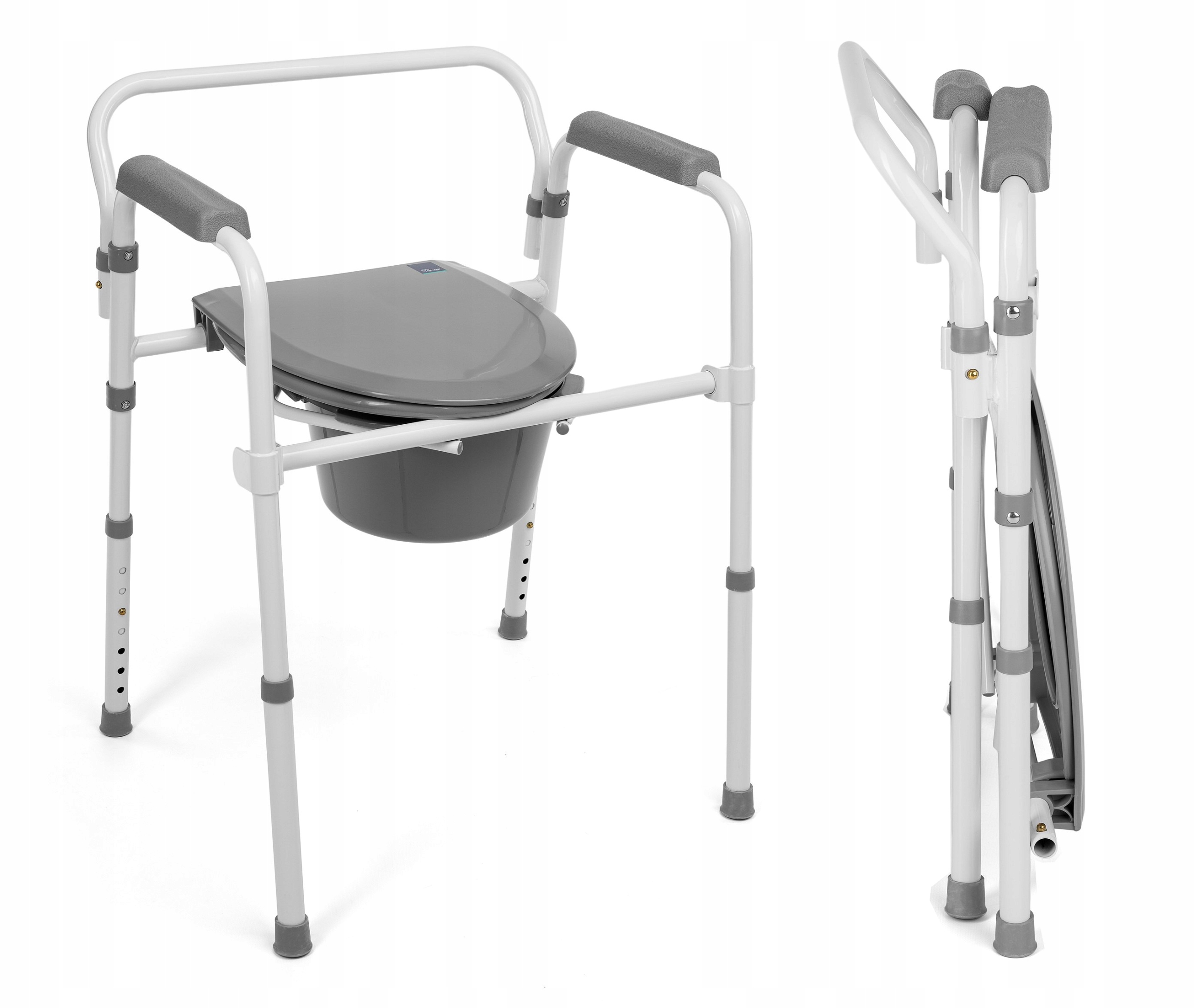 

Krzesło Toaletowe sanitarne Fotel Wc Składane