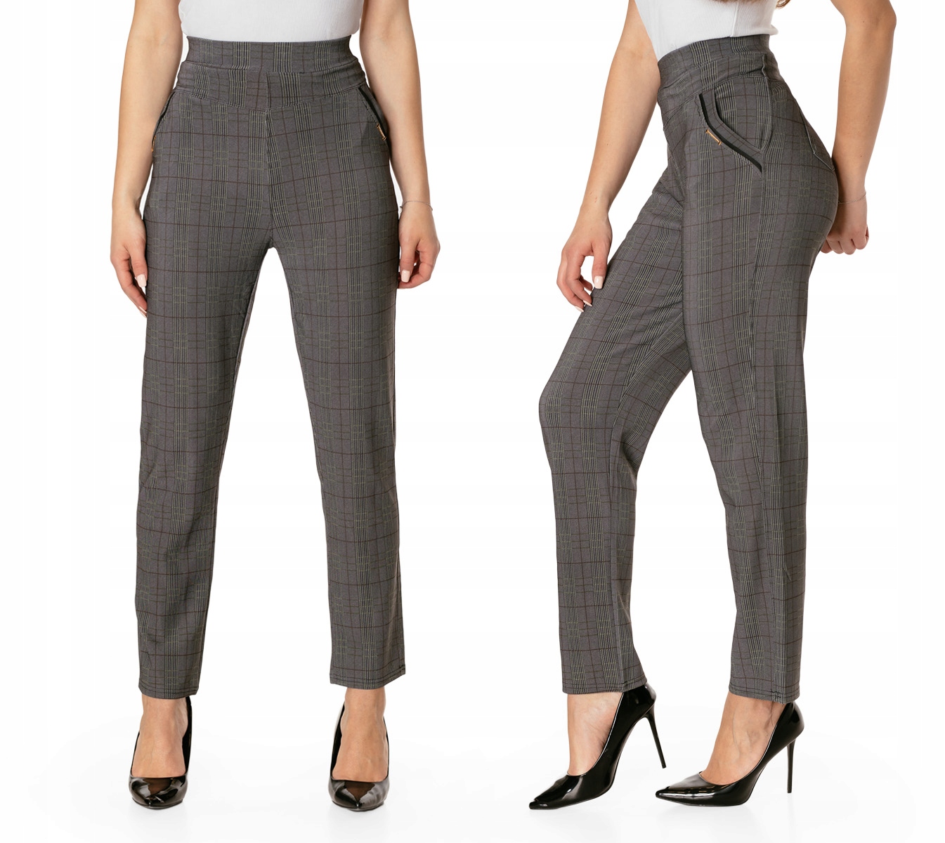 

Spodnie Wizytowe Damskie 9665-3 3XL/4XL