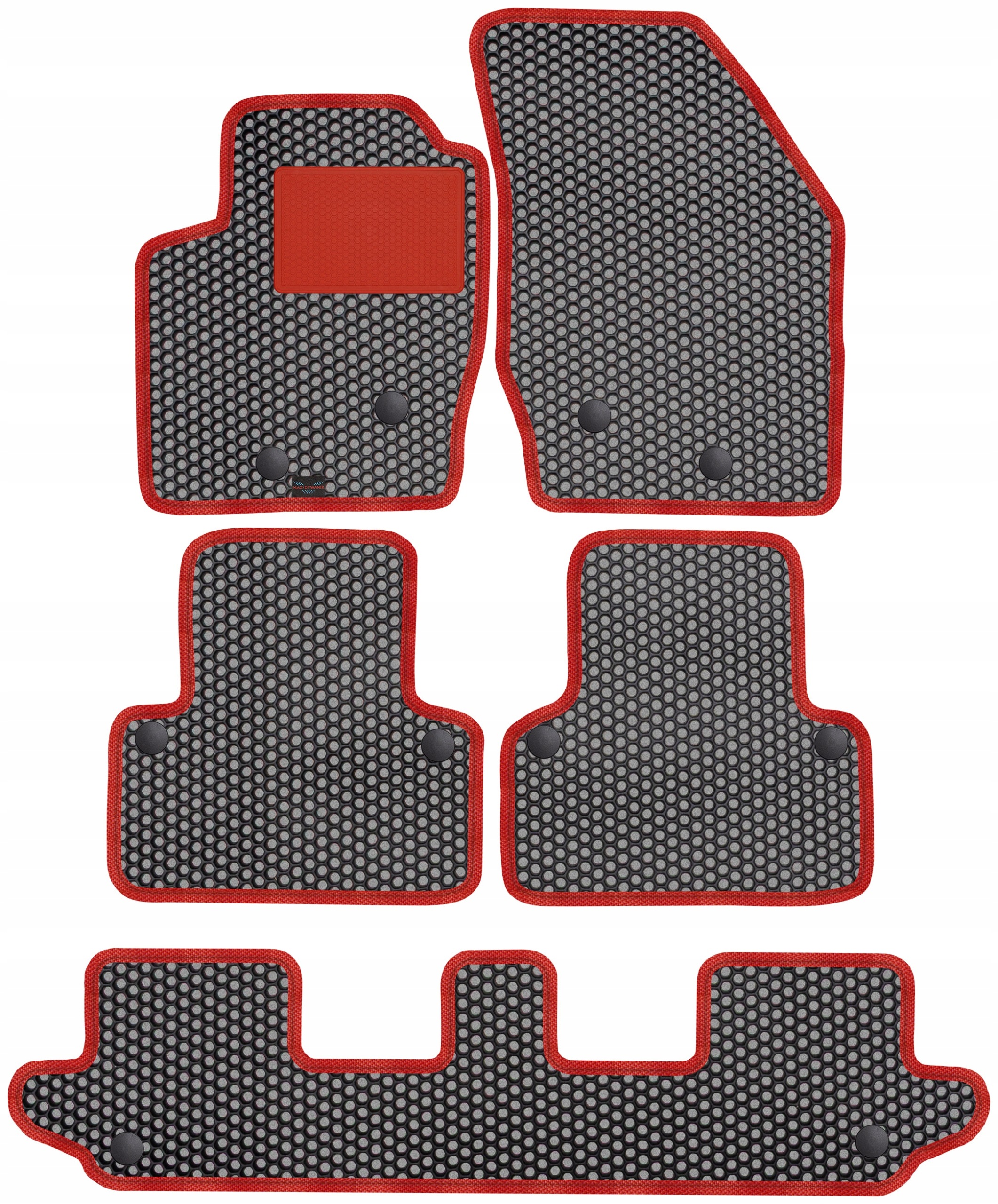 Volvo XC90 I 7os 2003-2014 Koberce Eva Smart Pocket