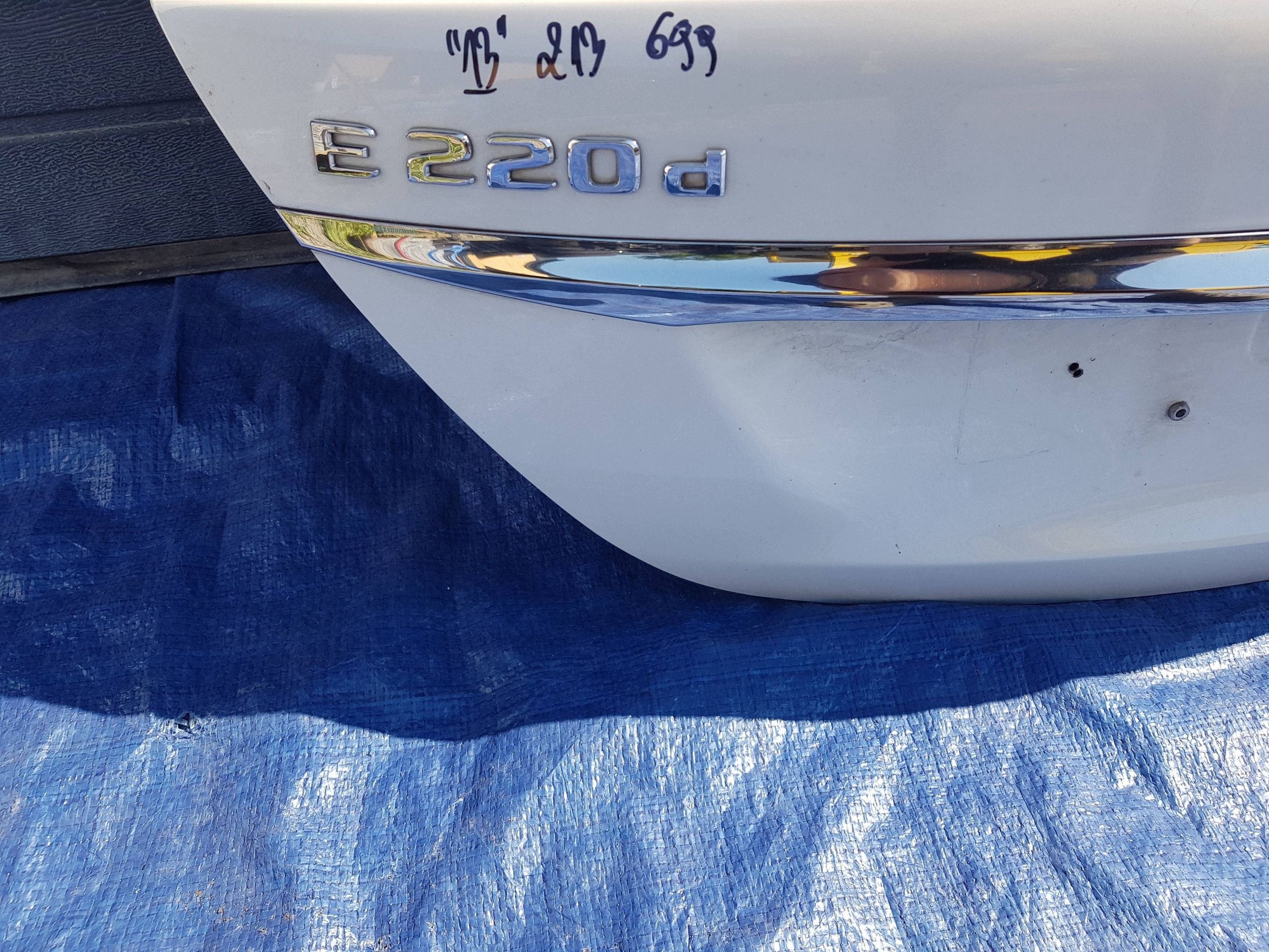trunk door boot Mercedes E W213 sedan 799 C799