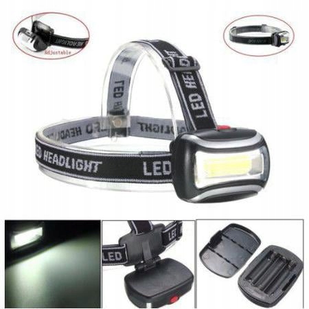 LATARKA czołowa CZOŁÓWKA COB lampka LED Marka Martom