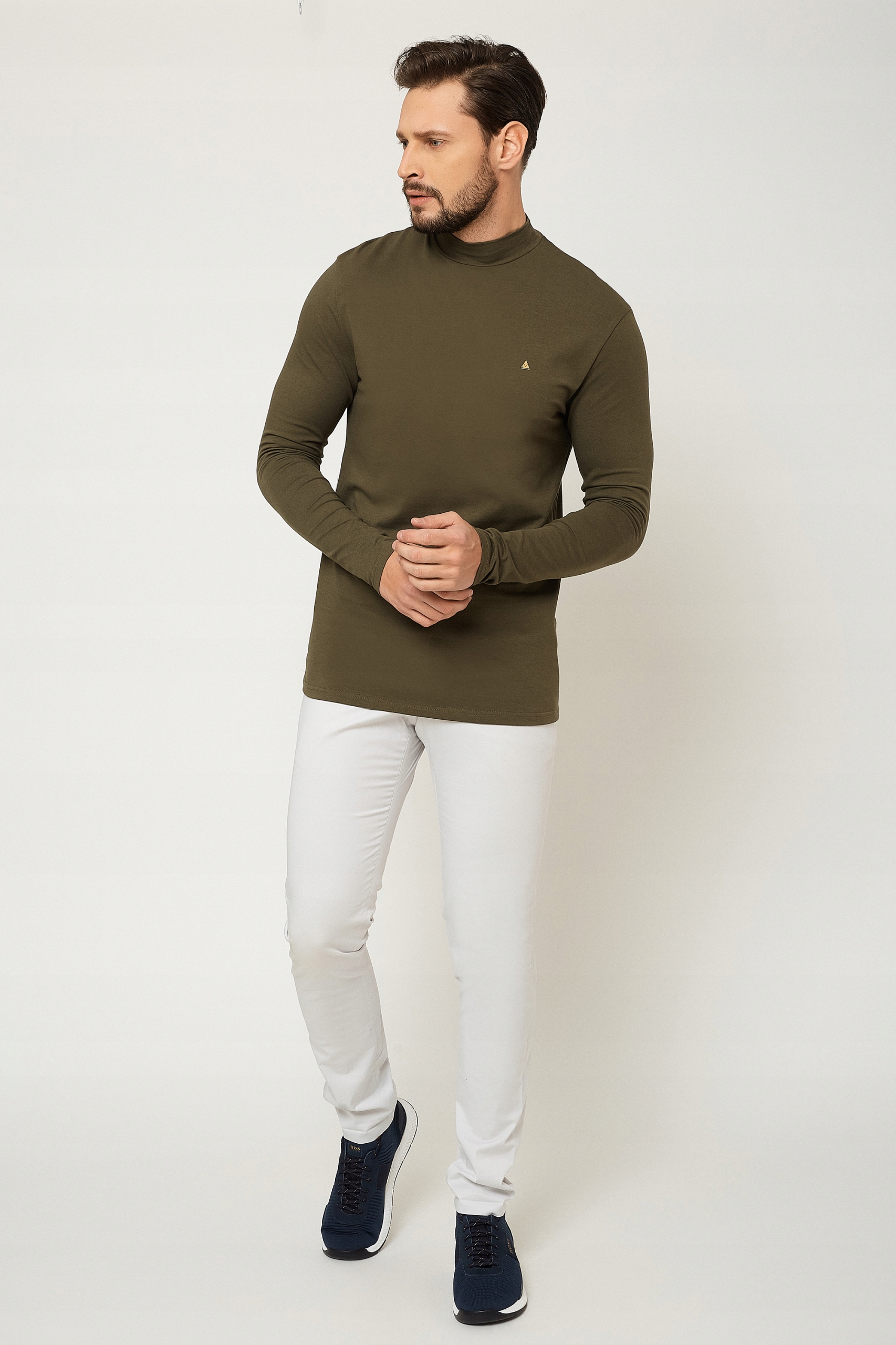 PREMIUM PÓŁGOLF MĘSKI POD MARYNARKĘ DŁUGI RĘKAW XL Rozmiar XL