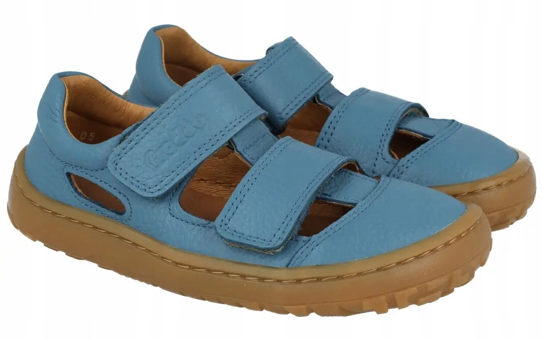 Półbuty Froddo G3150291-1 chłopięce buty na lato barefoot skórzane R25