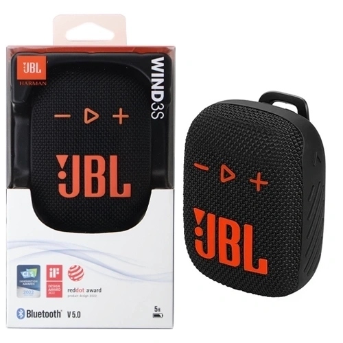 Originální Bluetooth Reproduktor Na Kolo Jbl Wind 3S Bezdrátový, Voděodolný