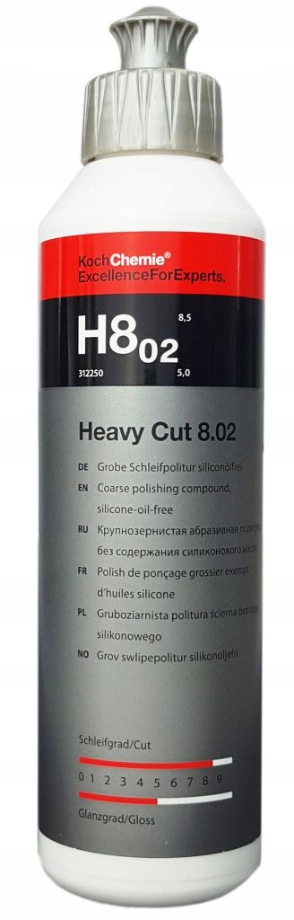 Pasta polerska do lakieru *mocno tnąca* Koch Chemie Heavy Cut H8.02 250 ml