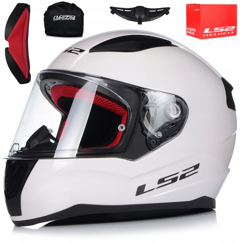 

LS2 FF353 Rapid Biały Kask Motocyklowy rozm.L