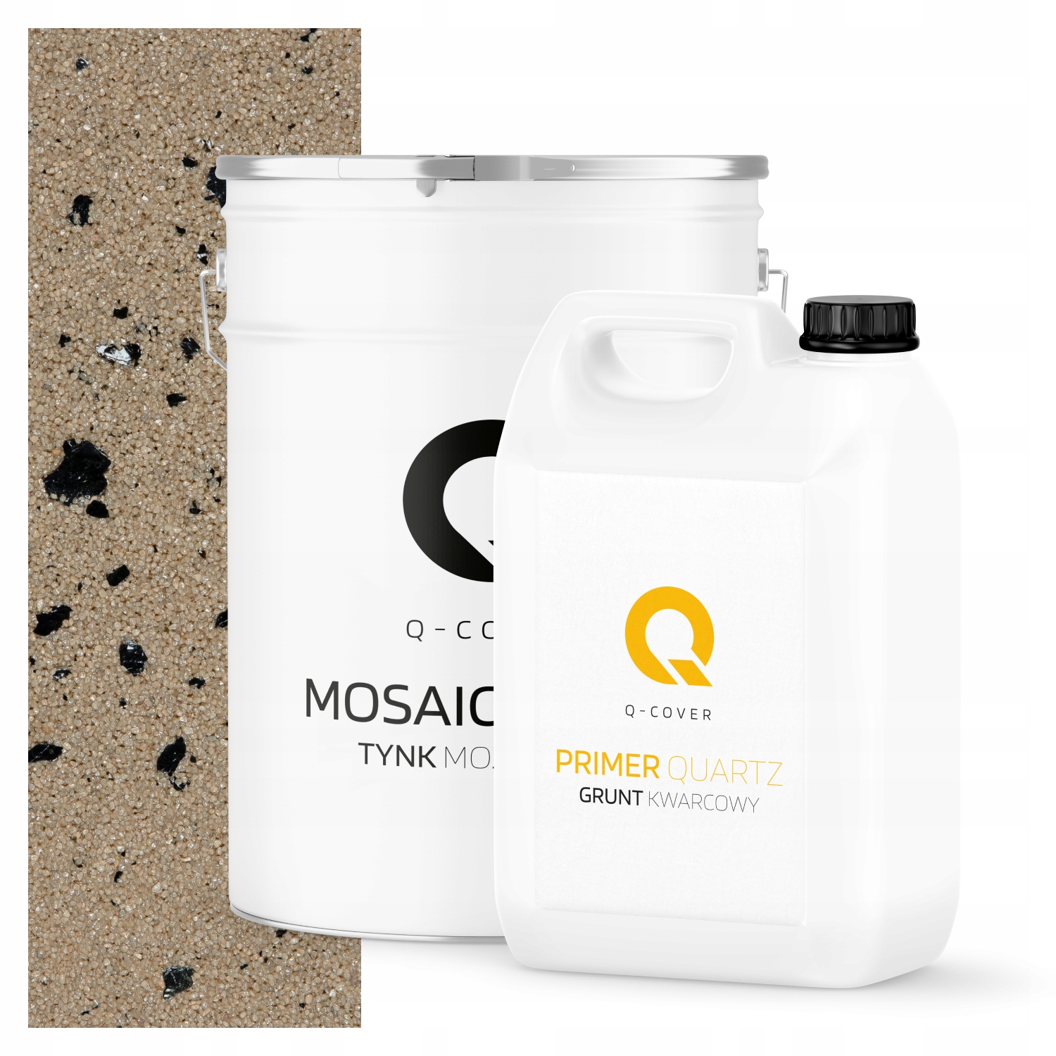 Mozaiková Omítka Hnědá Světlá S Černou Mikou M92 Pryskyřicová 25 Kg Půda 6.6 m2