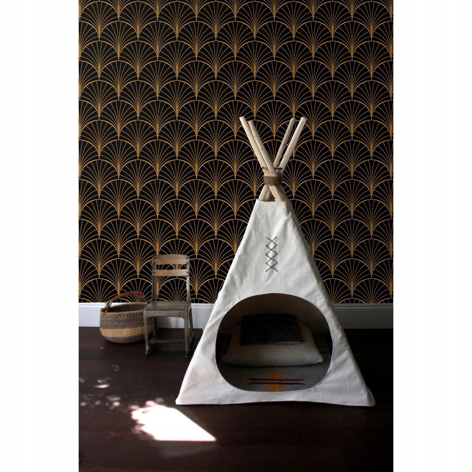 

Fototapeta Geometryczny wzór rybia łuska 250x104cm