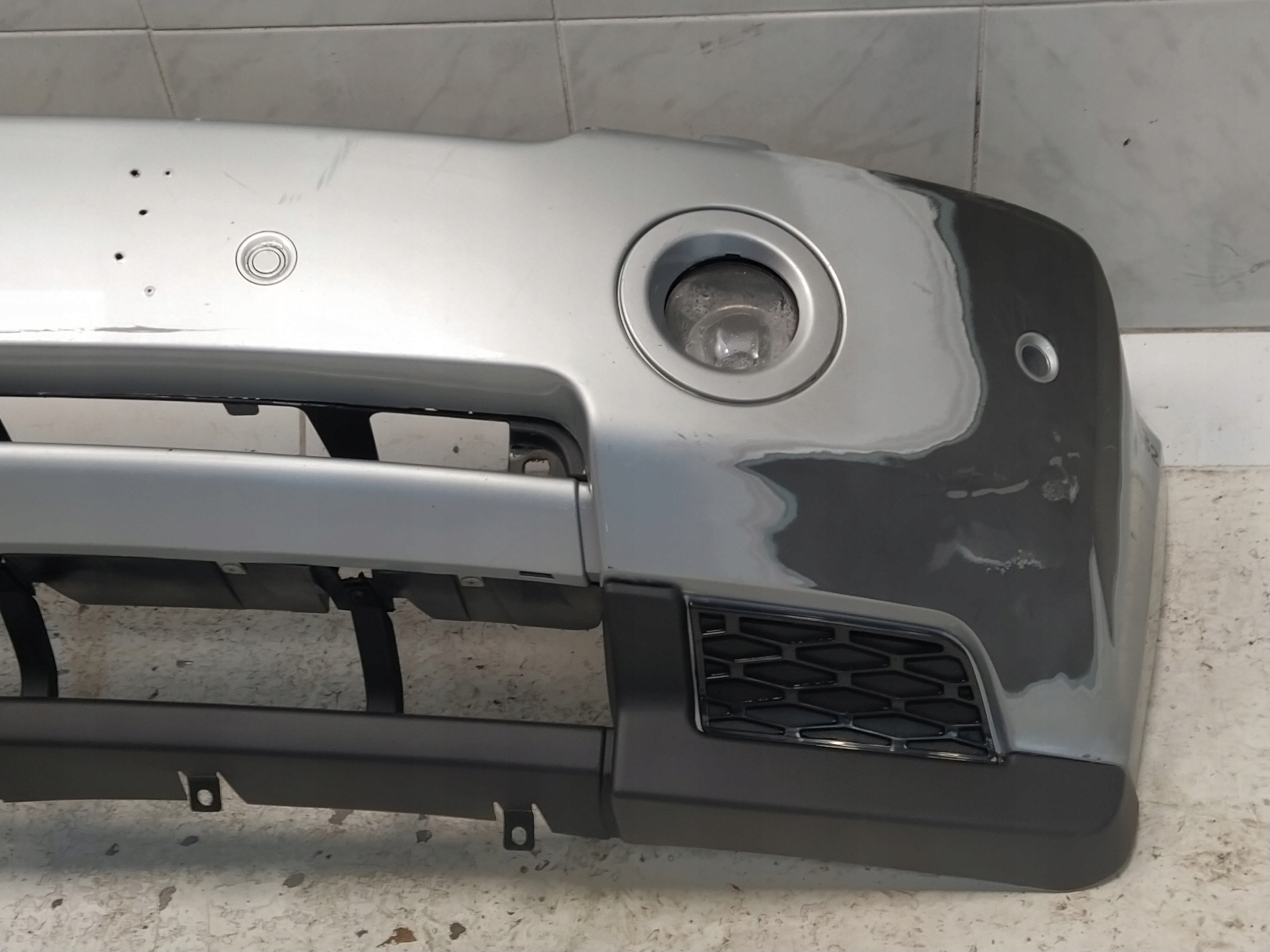 RANGE ROVER VOGUE L322 08r bumper front front fog lights 4XPDC complete