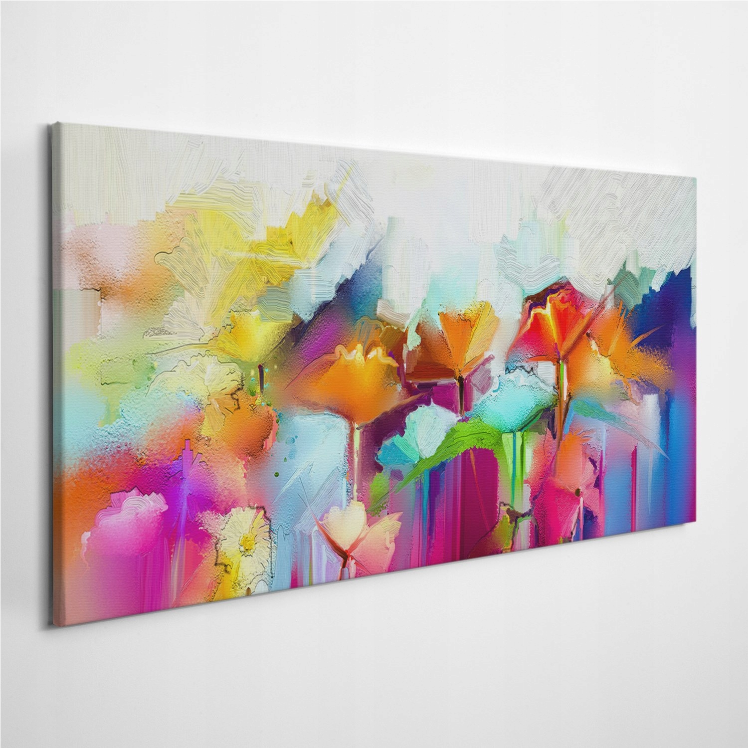 

Foto-obraz na płótnie Art Abstrakcja Kwiaty 120x60