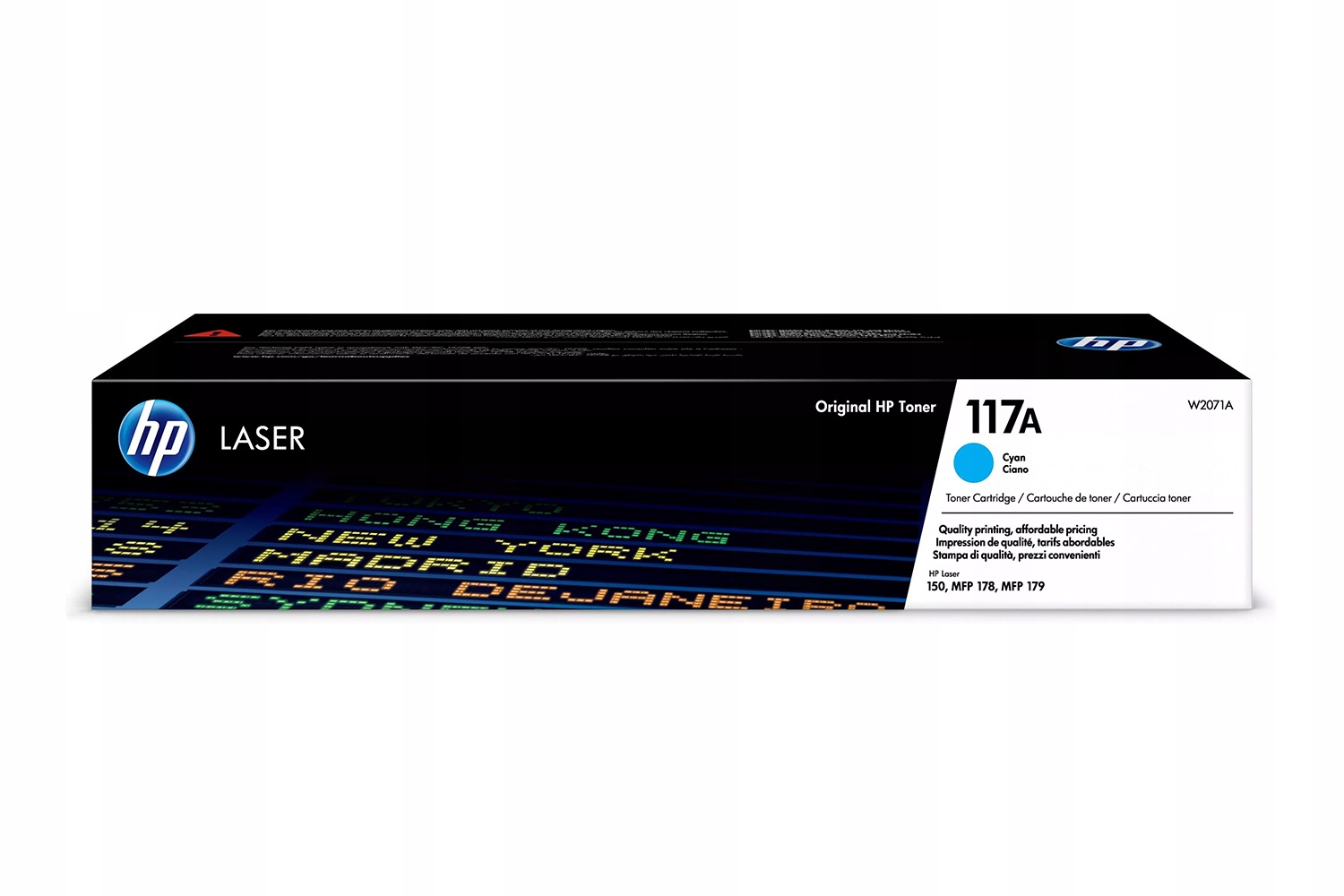 Toner Hp 117A W2071A C Originál Cyan 150a 15nw 178nw 179fnw