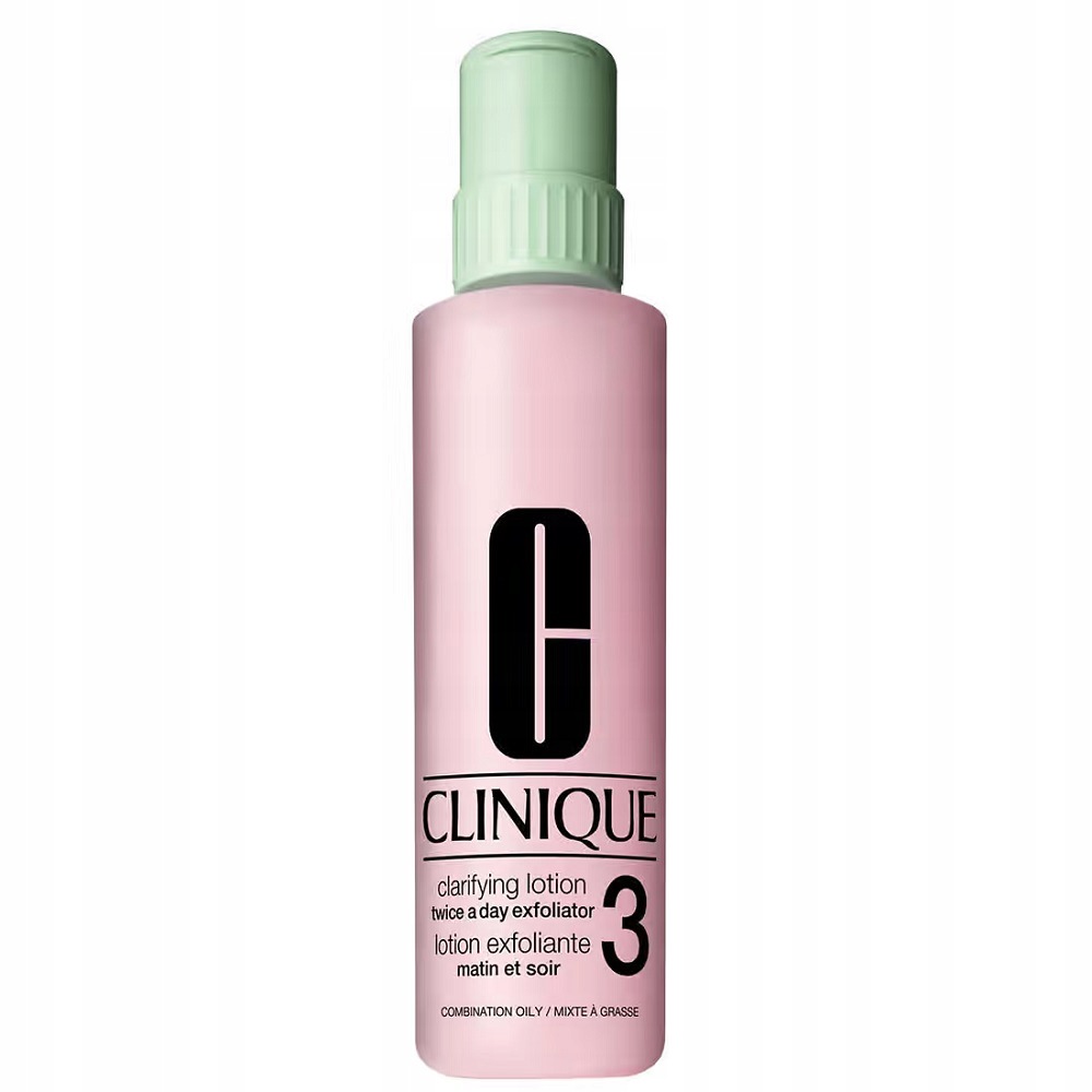 Zklidňující pleťová voda Clinique Clarifying Lotion 3 pro mastnou pleť 487 ml