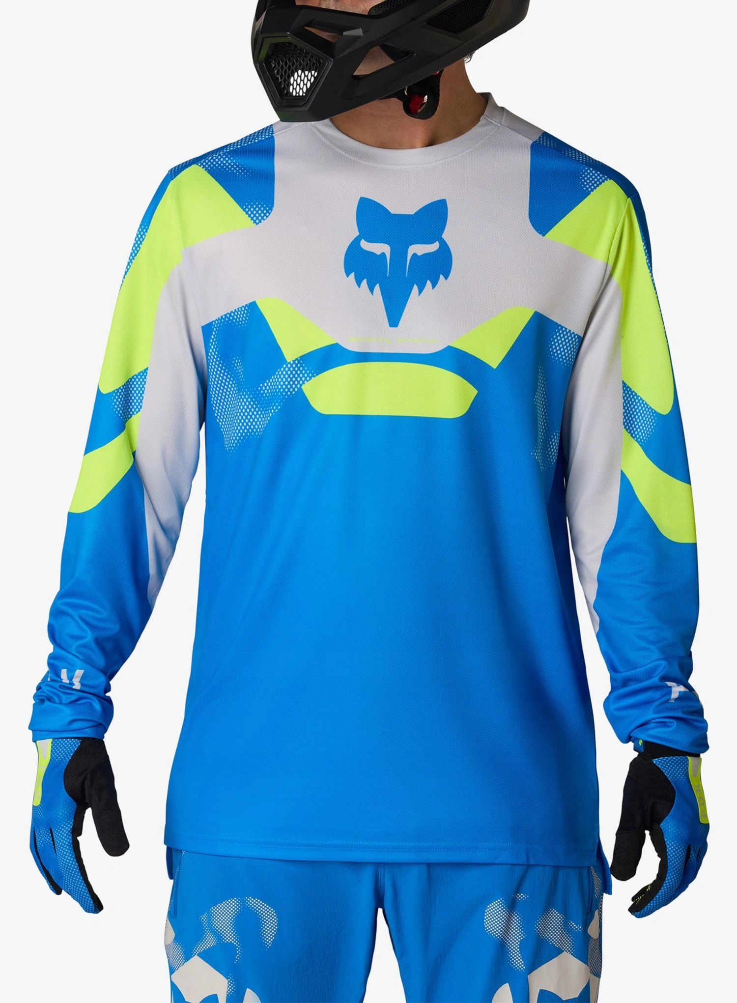 Bluza enduro Fox Ranger Ls Jersey Tactile blue jewel XL