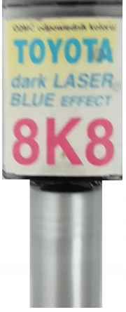 TOYOTA 8K8 DARK LASER BLUE LAKIER ZAPRAWKA DO RYS