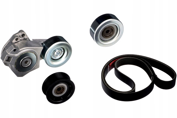 GATES КОМПЛЕКТ СМУЖКА БАГАТОРІЗНА З РОЛИКОВІ MITSUBISHI PAJERO IV 3.8