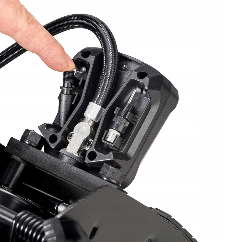 MOCNA POMPKA SAMOCHODOWA NOŻNA DO KÓŁ MICHELIN CYFROWA DWUTŁOKOWA ROWEROWA Kod producenta W12209