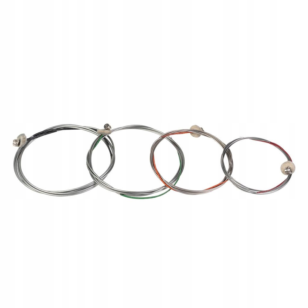 Double Electric Bass Strings String Bass Ends Ball Strings White opper C Kolor biały