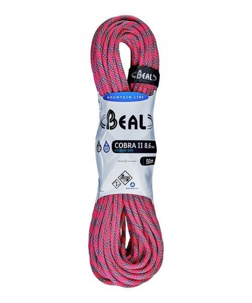 Dynamické lano Cobra Unicore 8,6 mm 50 m Dry Beal