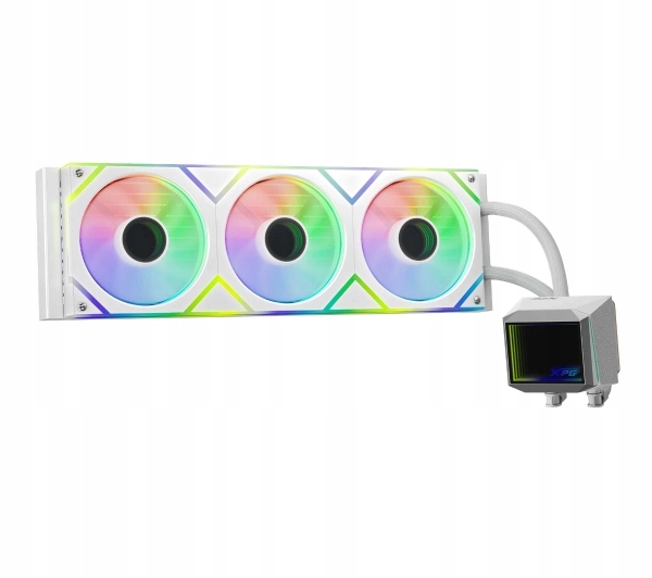 Chłodzenie wodne procesora Adata Xpg Levante II 360 Rgb 3x 120mm Białe