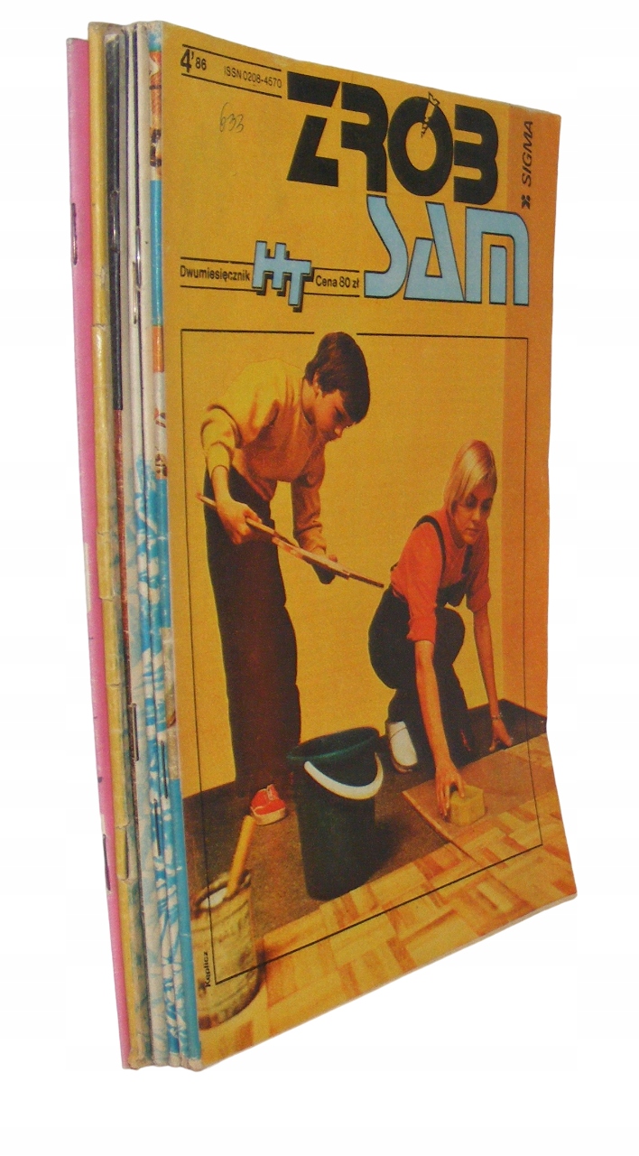 5 x ZRÓB SAM DWUMIESIĘCZNIK z lat 1982-1986 BDB + GRATIS