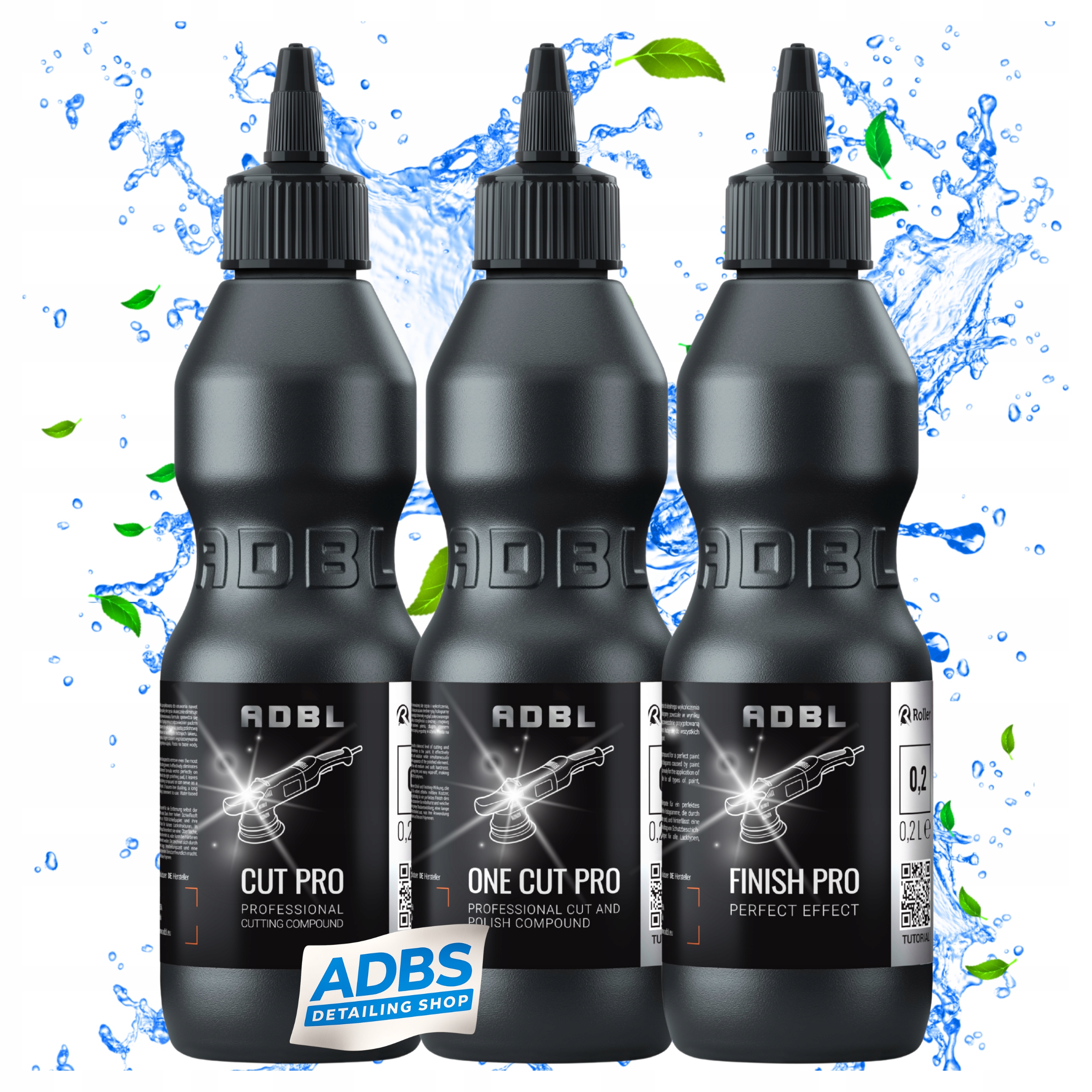 Zestaw ADBL Cut pro 0,2L + One Cut Pro + Finish Pro