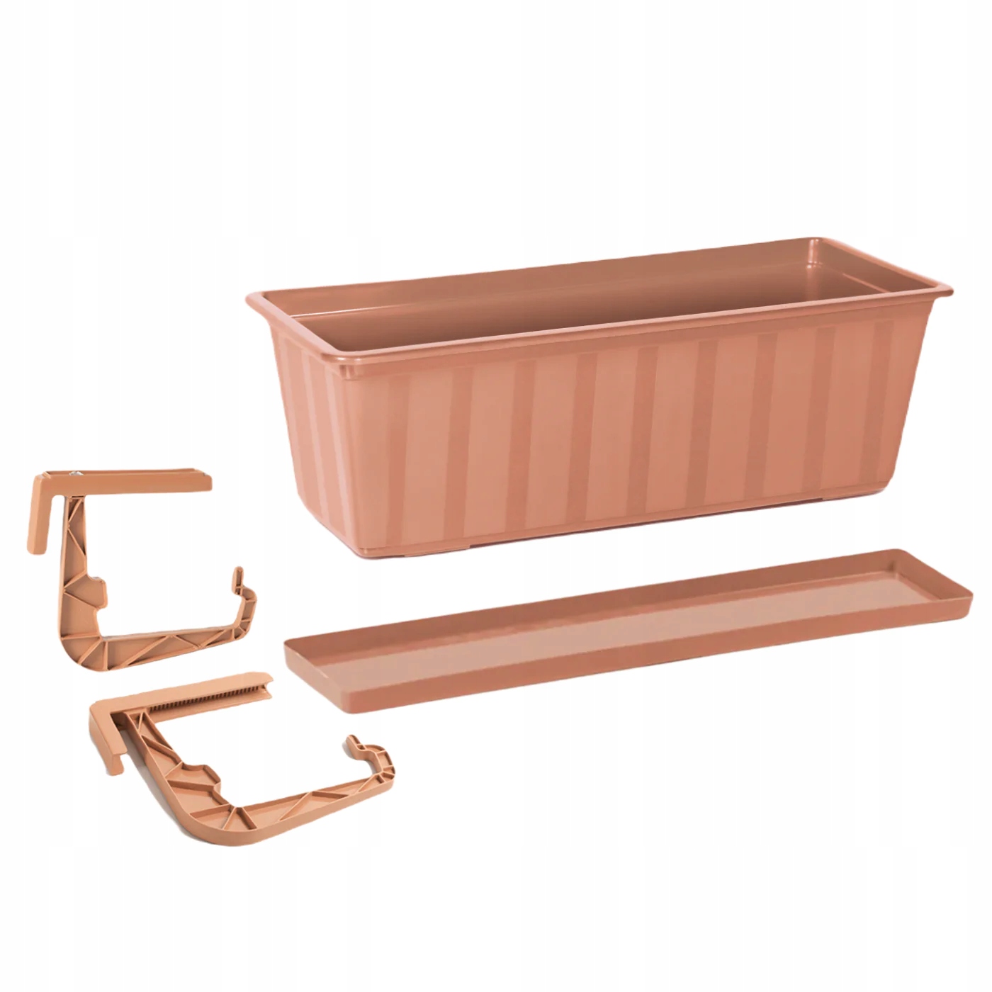 

Skrzynka balkonowa 50cm podstawka +2 wieszaki