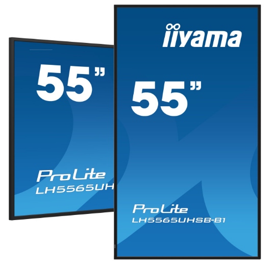 Monitor Digital Signage Iiyama Prolite LH5565UHSB-B1 55" 4K Ips Led 24/7