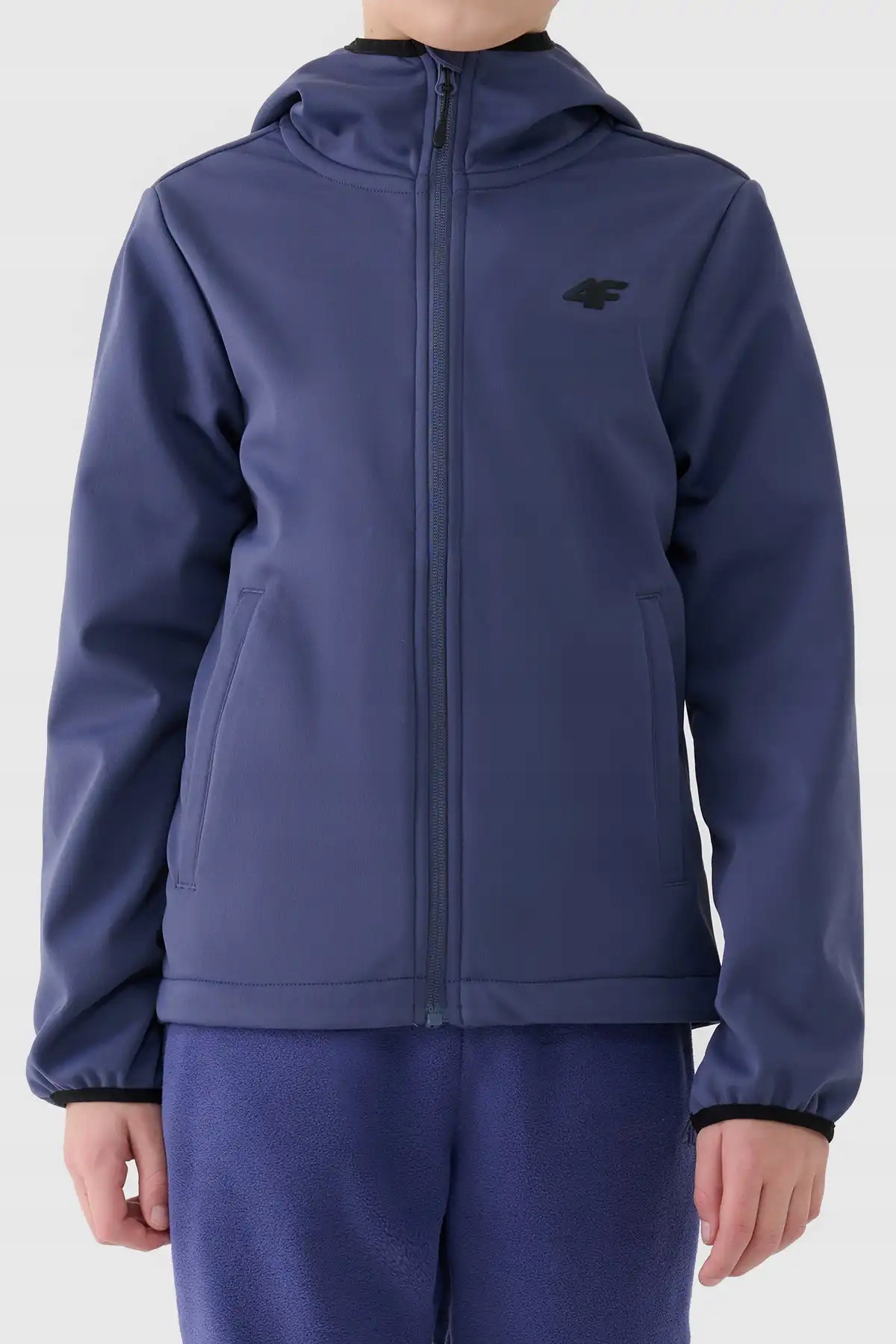 4F kurtka chłopięca z materiału softshell 4FJWAW25TSOFM374 r. 158