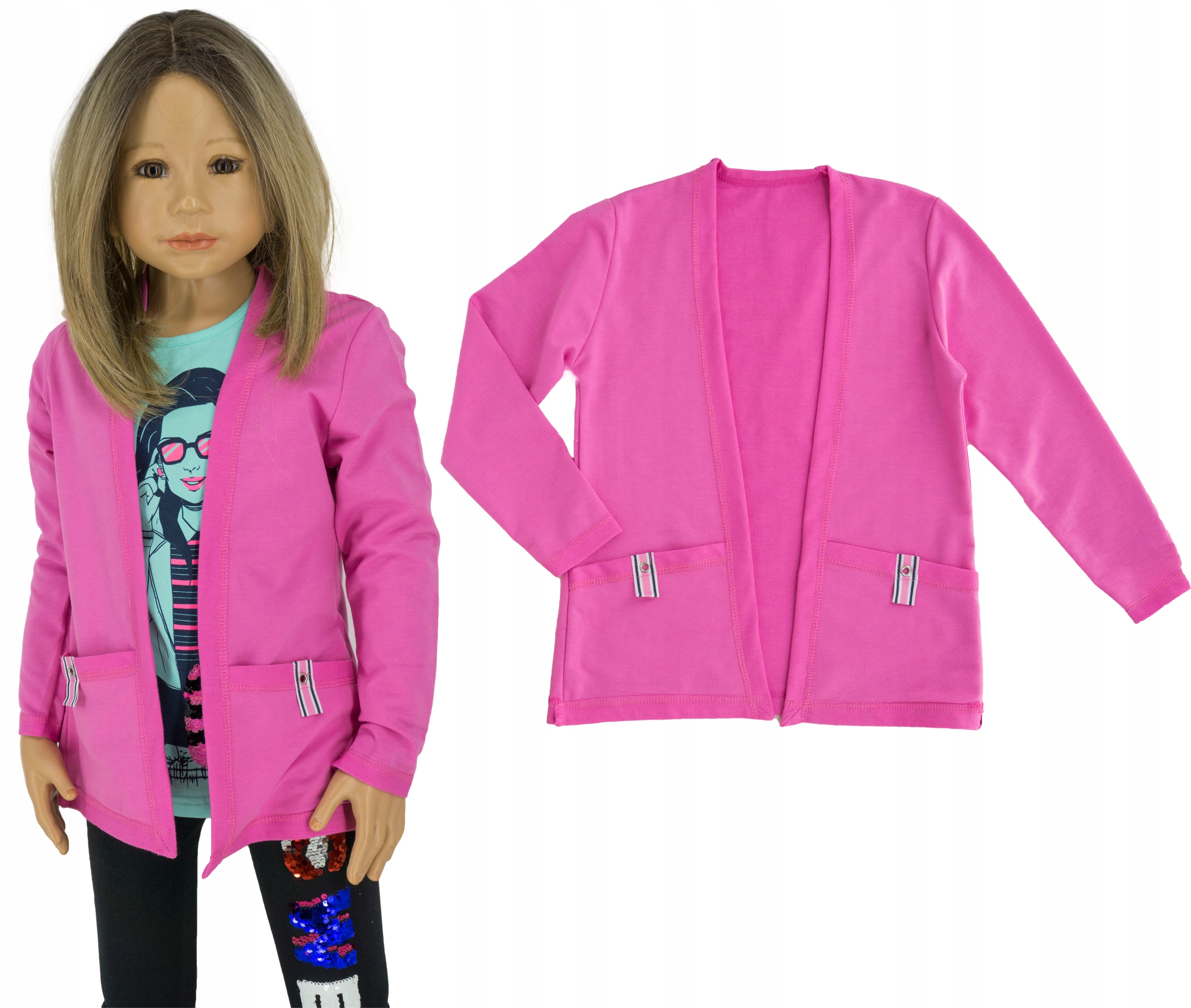 

389 Bluza kardigan narzutka rozmiar 146/152