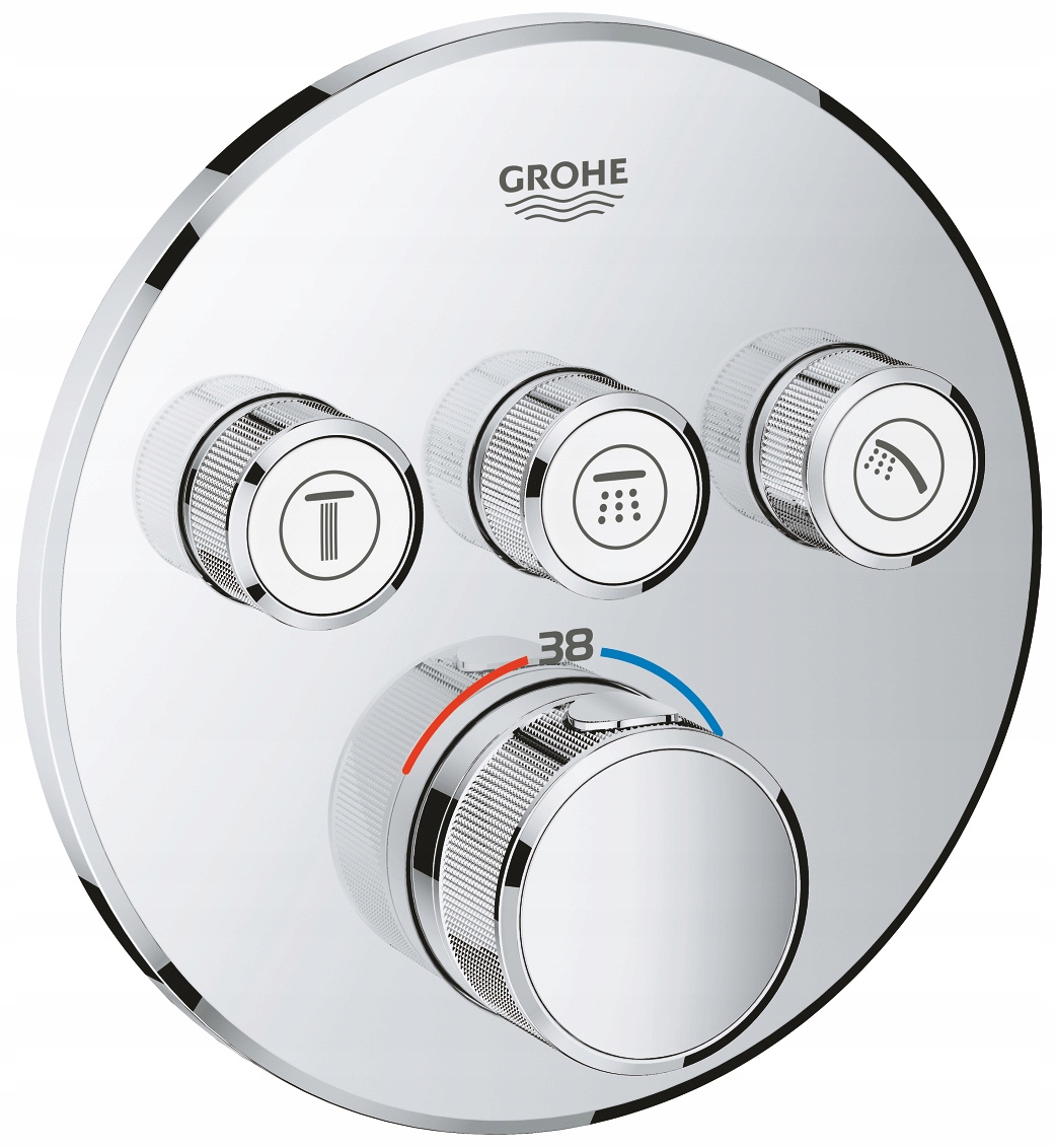 Grohe Termostatická Sprchová Batéria Grohtherm Smartcontrol, Chróm