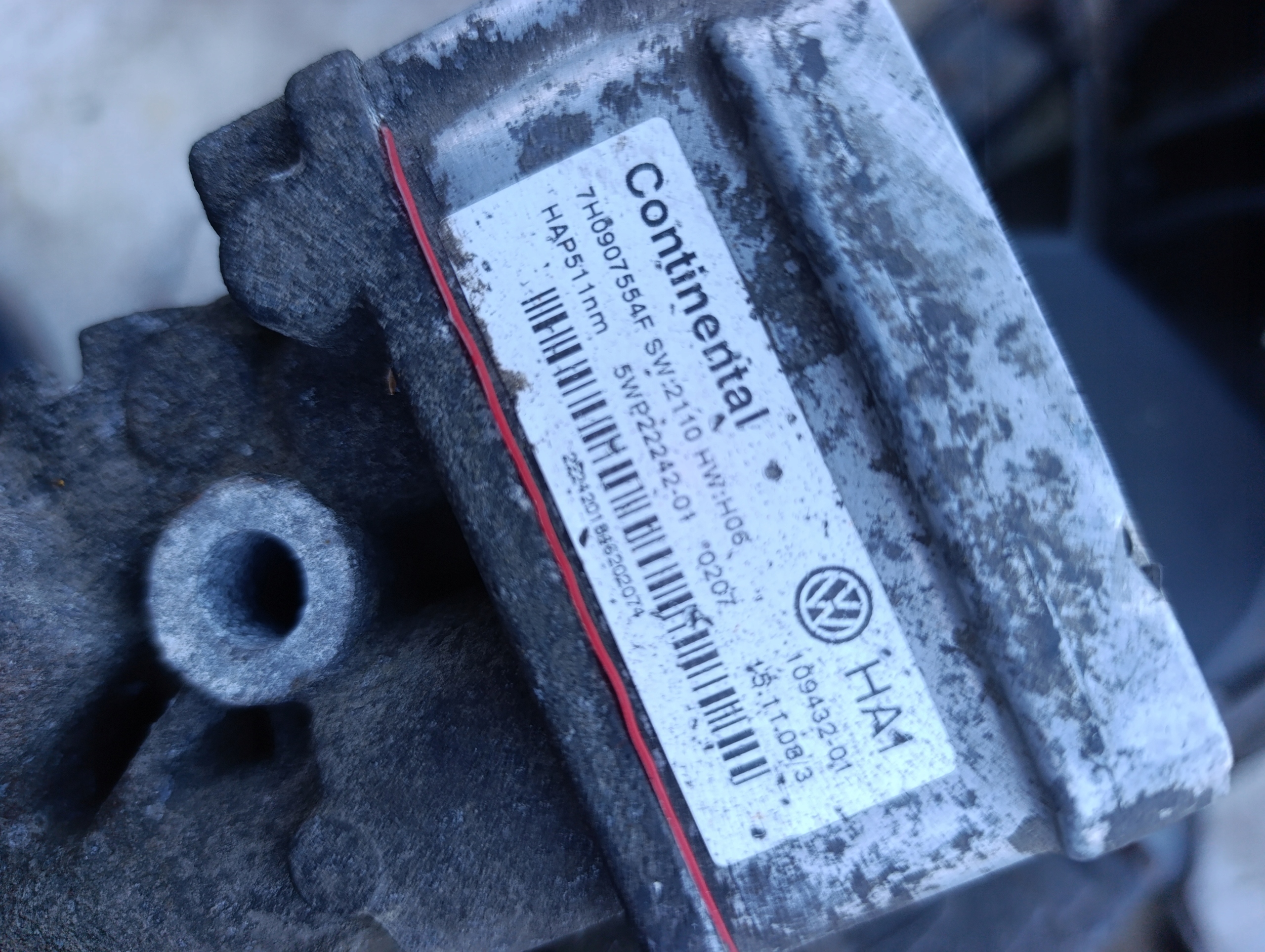 control unit Haldex VW T5 2.5 TDI 7H0907544F
