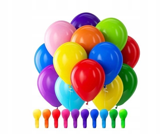 balony 100szt różowe pastelowe 23 cm - 100szt. 88-06 — 6
