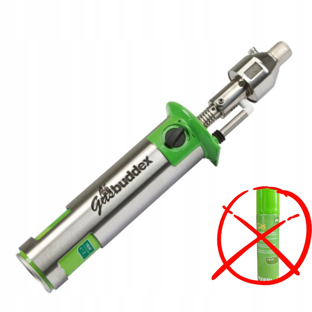 Dekorativní plynový plyn GasBuddex, 15 mm, bez plynu