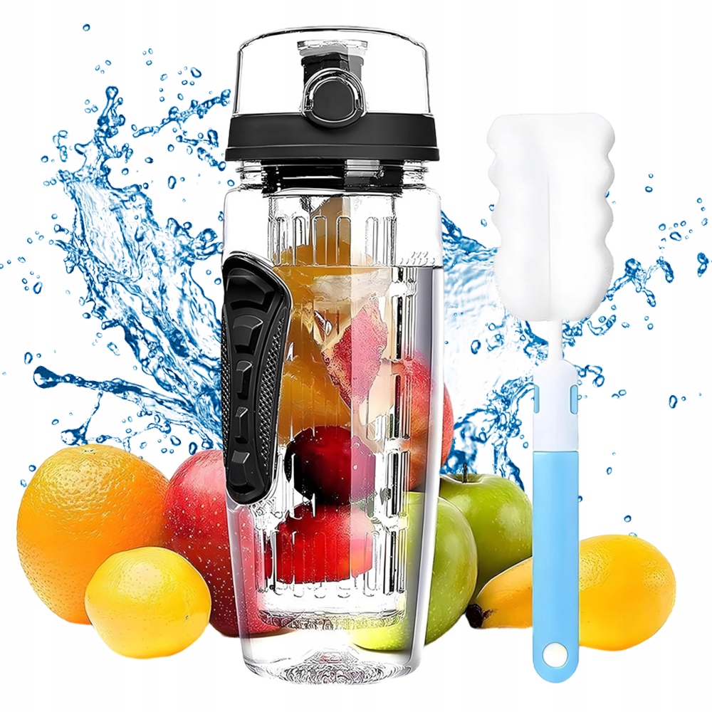 Bidon Sportowy Szczelna Butelka Na Napój Wodę Solidna Tritanowa 1000 ML